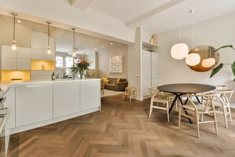 Multiplank eiken Hongaarse Punt - Orkney Noestarm Smokey