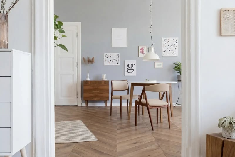 Multiplank eiken Hongaarse Punt - Orkney Noestarm Smokey