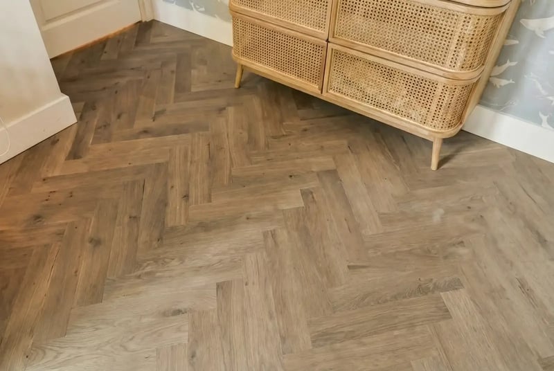 Multiplank eiken Hongaarse Punt - Orkney Noestarm Smokey