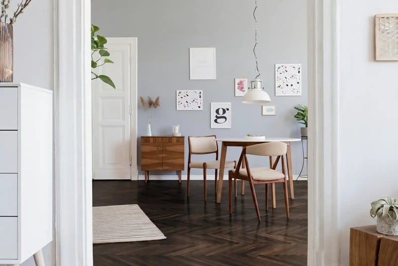 Multiplank eiken Hongaarse Punt - Orkney Noestarm Zwart