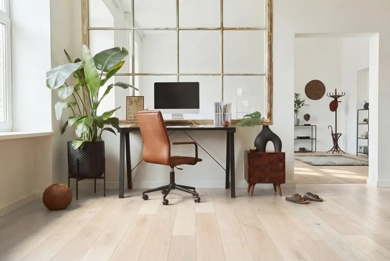 Multiplank eiken plank - Banff Rustiek Krijtwit