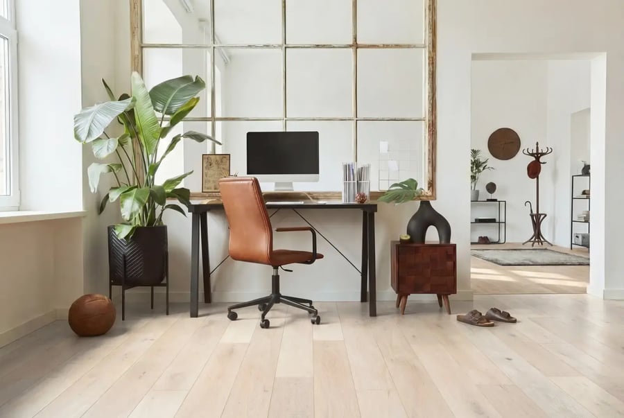Multiplank eiken plank - Banff Rustiek Krijtwit