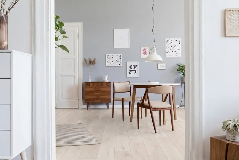Multiplank eiken plank - Banff Rustiek Krijtwit