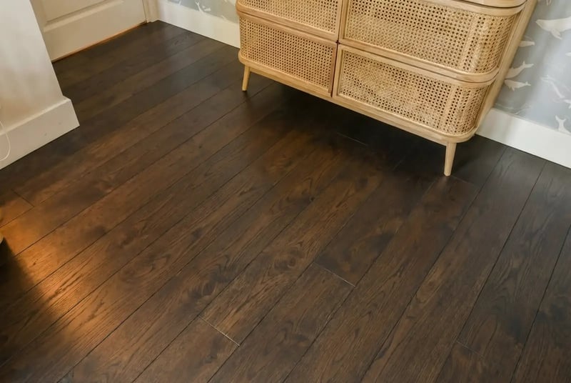 Multiplank eiken plank - Banff Rustiek Zwart