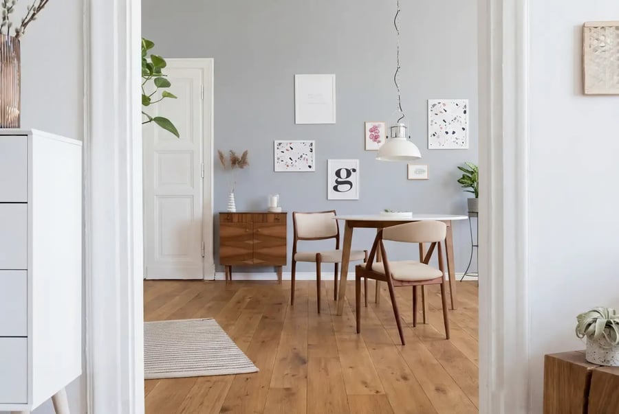 Multiplank eiken plank - Denali Rustiek Midden Bruin