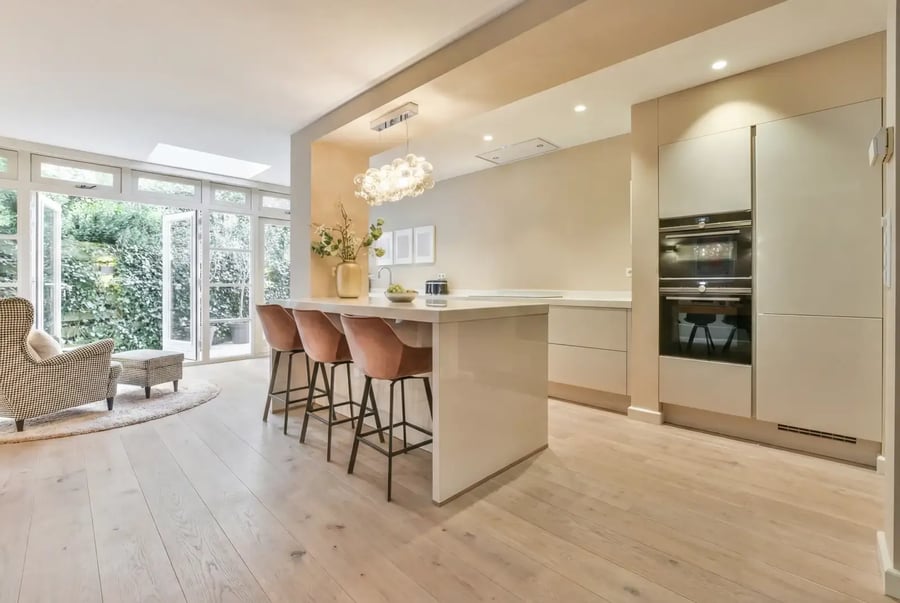 Multiplank eiken plank - Denali Rustiek Whitewash