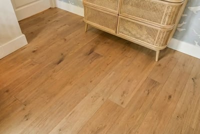 Eiken plank vloerstaal