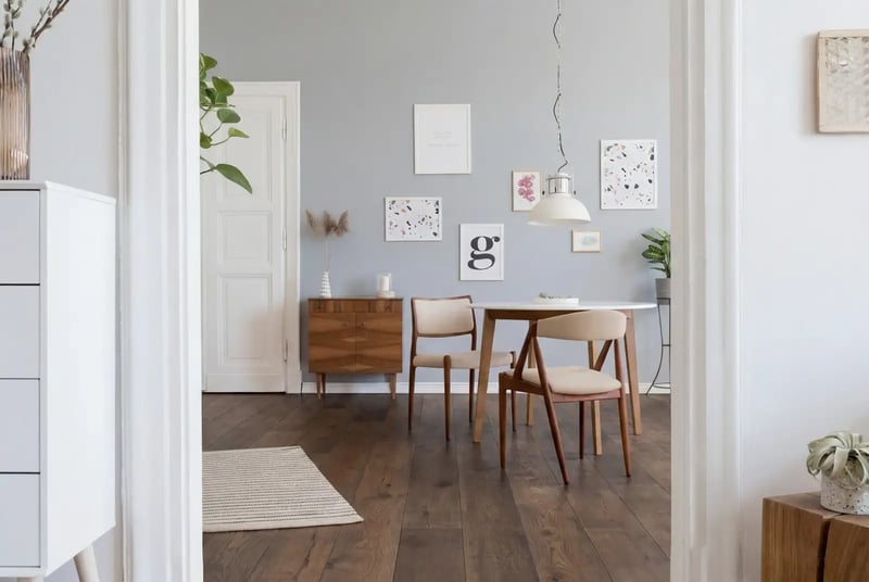 Multiplank eiken plank - Petra Rustiek Zwart