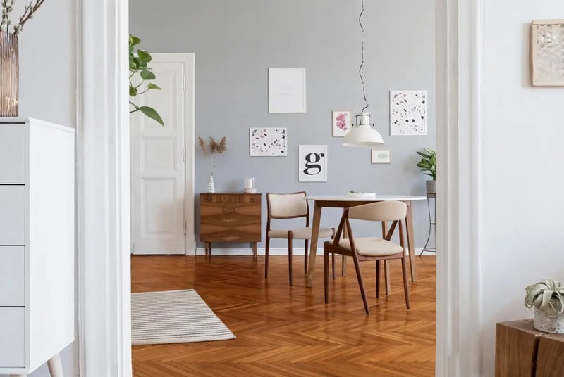 Multiplank eiken visgraat - Luzon Rustiek English color
