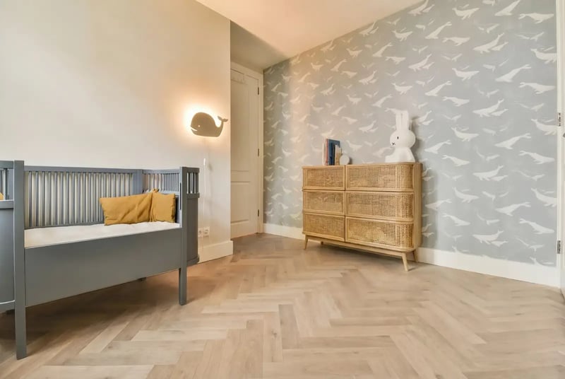 Multiplank eiken visgraat - Luzon Rustiek Whitewash