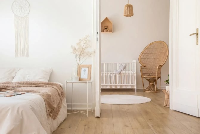 PVC click plank - Brushed Oak Madeira