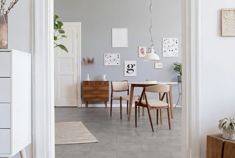 PVC click tegel -Beige Stone