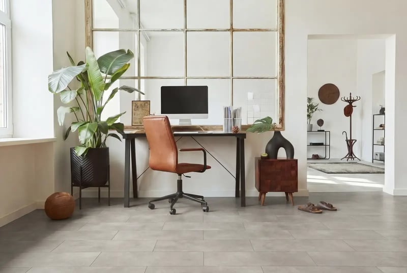 PVC click tegel - Sand Stone