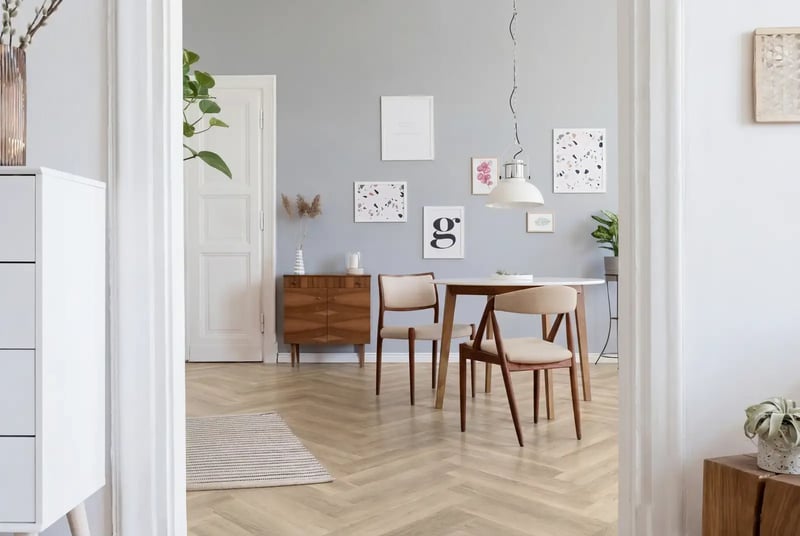 PVC click visgraat -Zurich Alpen