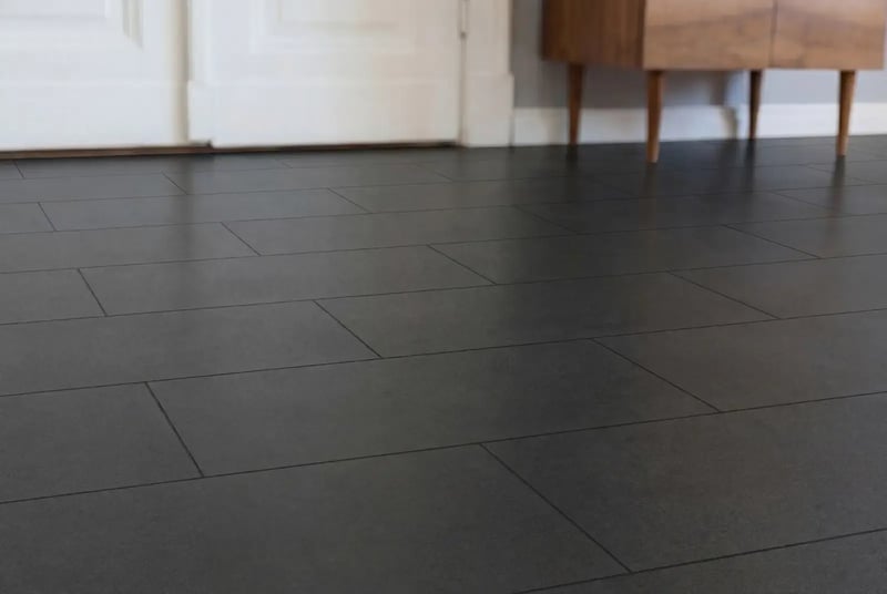 PVC plak tegel - Dark Stone