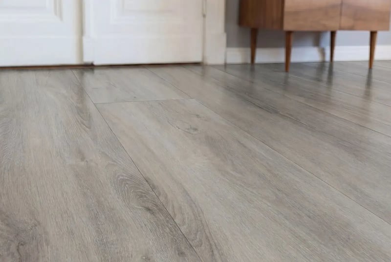 PVC click plank - Soft Grey Rotterdam