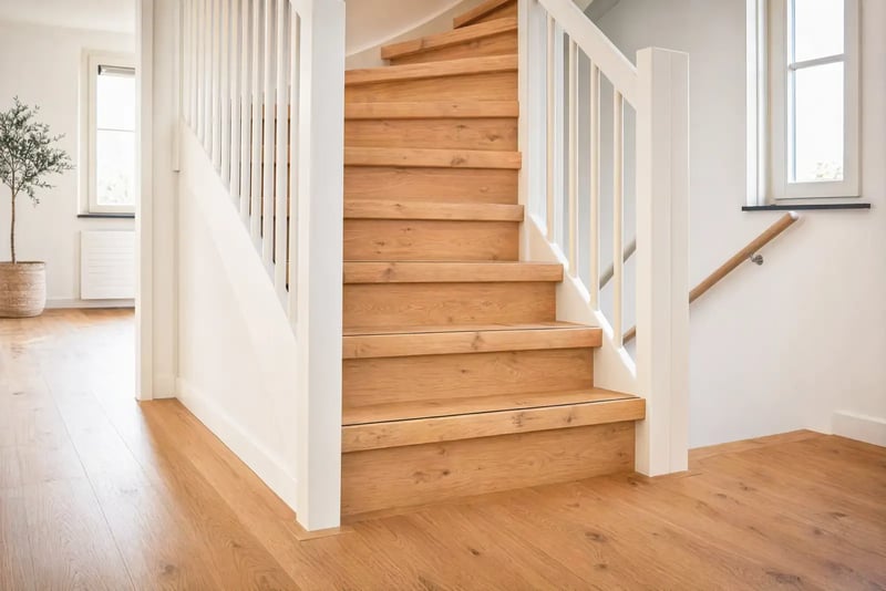 Traprenovatie Parket - Eiken Naturel