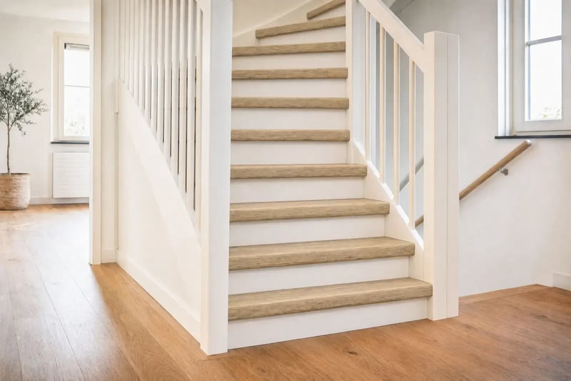 Dichte Traprenovatie PVC - Double Smoked Oak Menorca