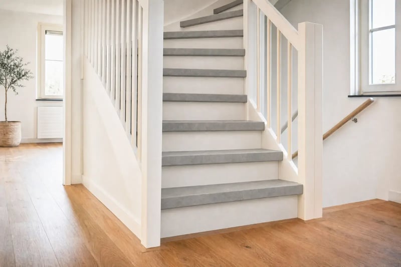 Dichte Traprenovatie PVC - Grey
