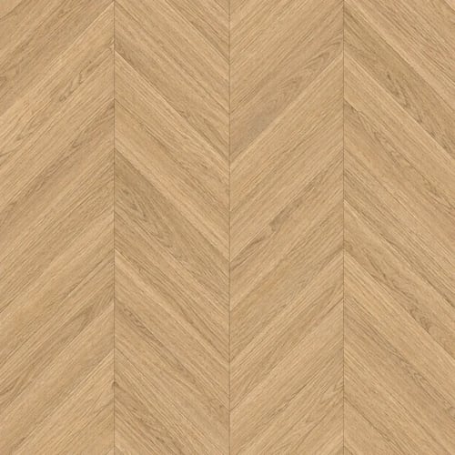 Multiplank eiken Hongaarse Punt - Orkney Noestarm Greywash, bovenaanzicht