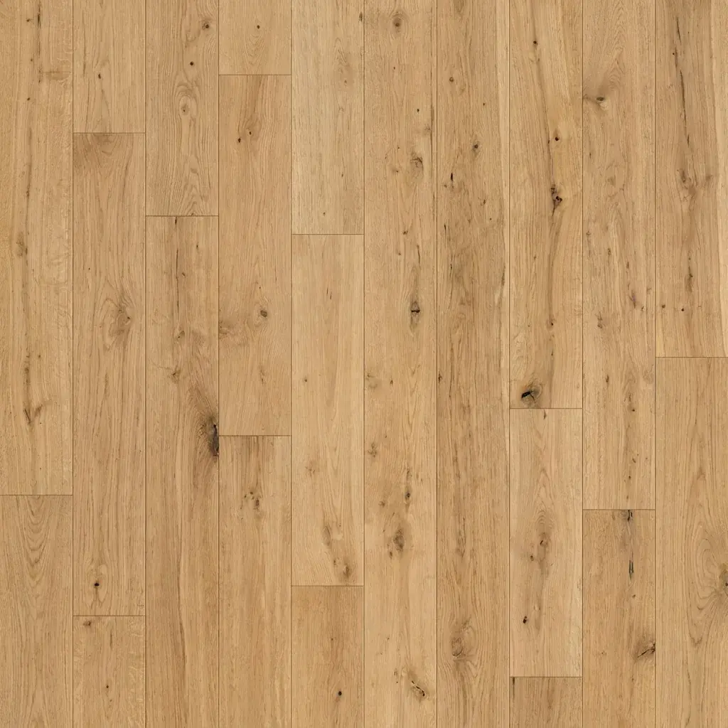 Staal van Multiplank eiken plank - Banff Rustiek Naturel