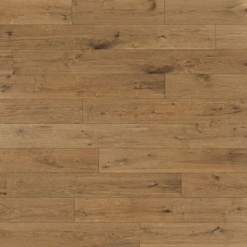 Multiplank eiken plank - Pantanal Rustiek Midden Bruin, bovenaanzicht
