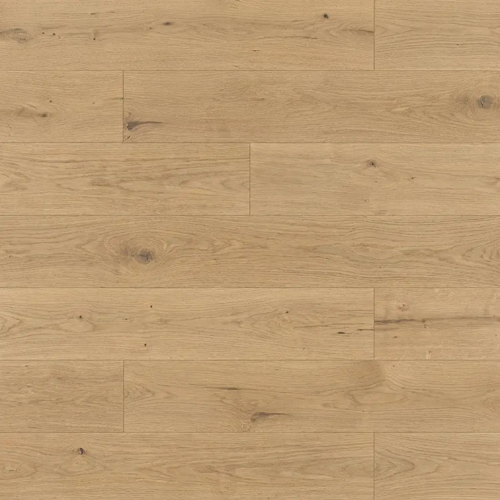 Staal van Multiplank eiken plank - Petra Rustiek Weissgrund