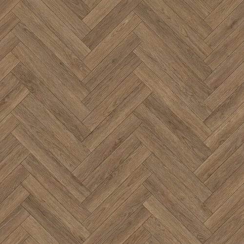 Multiplank eiken visgraat - Luzon Rustiek Greywash, bovenaanzicht