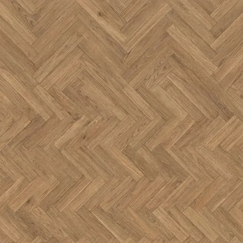 Multiplank eiken visgraat - Luzon Rustiek Smokey, bovenaanzicht