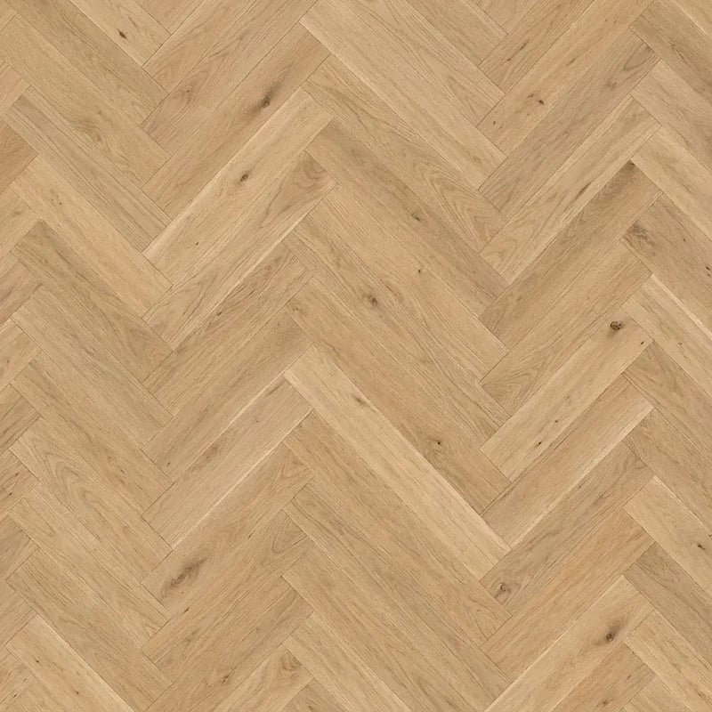 Multiplank eiken visgraat - Luzon Rustiek Weissgrund