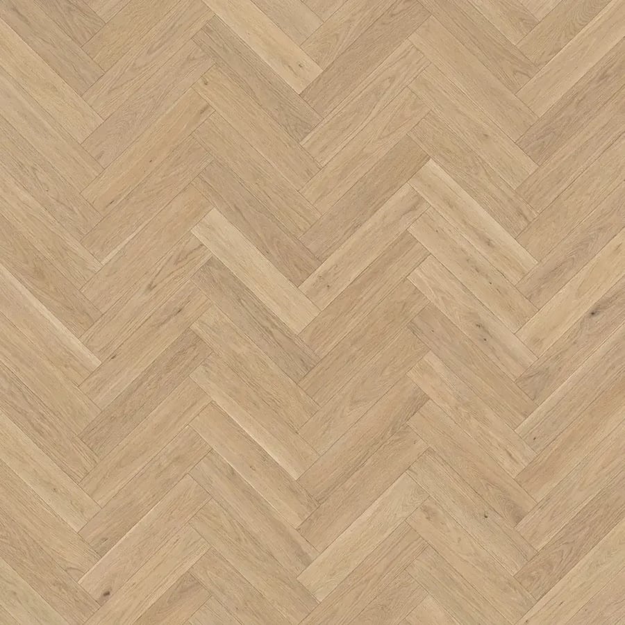 Multiplank eiken visgraat - Luzon Rustiek Whitewash