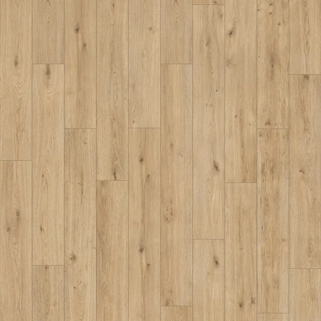 Staal van PVC click plank - Brushed Oak Madeira