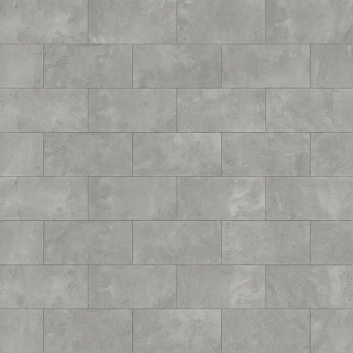PVC click tegel - Cement Grey, bovenaanzicht