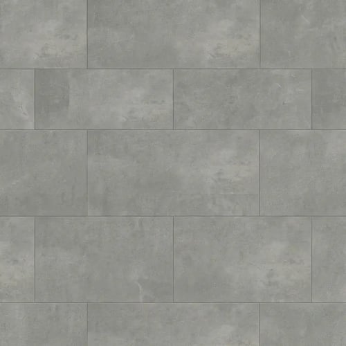 PVC plak tegel - Cement Grey, bovenaanzicht