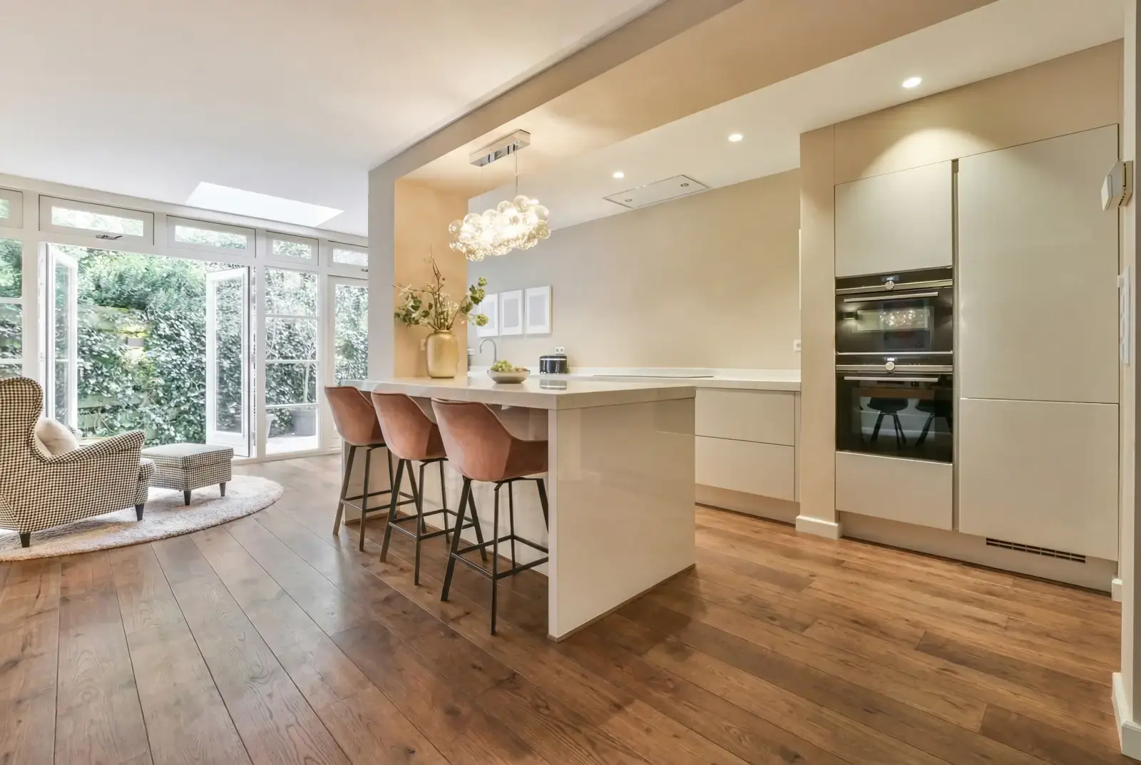 Lamelparket eiken plank - Groenland Oude Schoolvloer Abdij