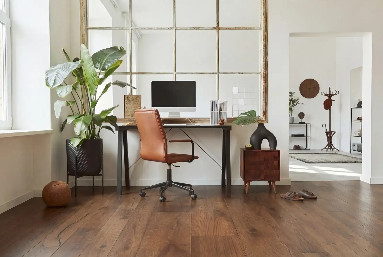 Lamelparket eiken plank - Groenland Oude Schoolvloer Abdij