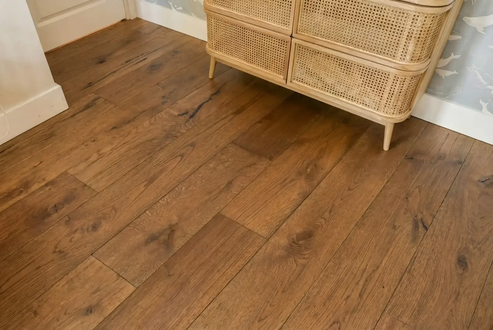 Lamelparket eiken plank - Groenland Oude Schoolvloer Abdij