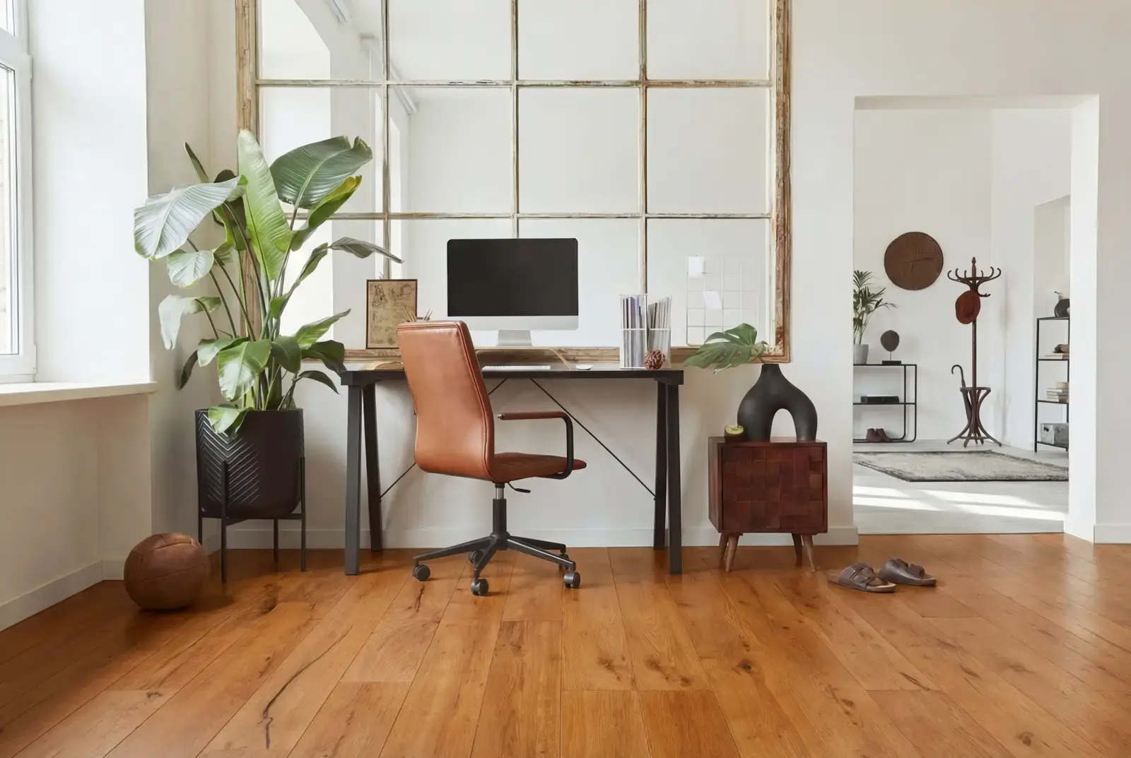 Lamelparket eiken plank - Groenland Oude Schoolvloer English Color