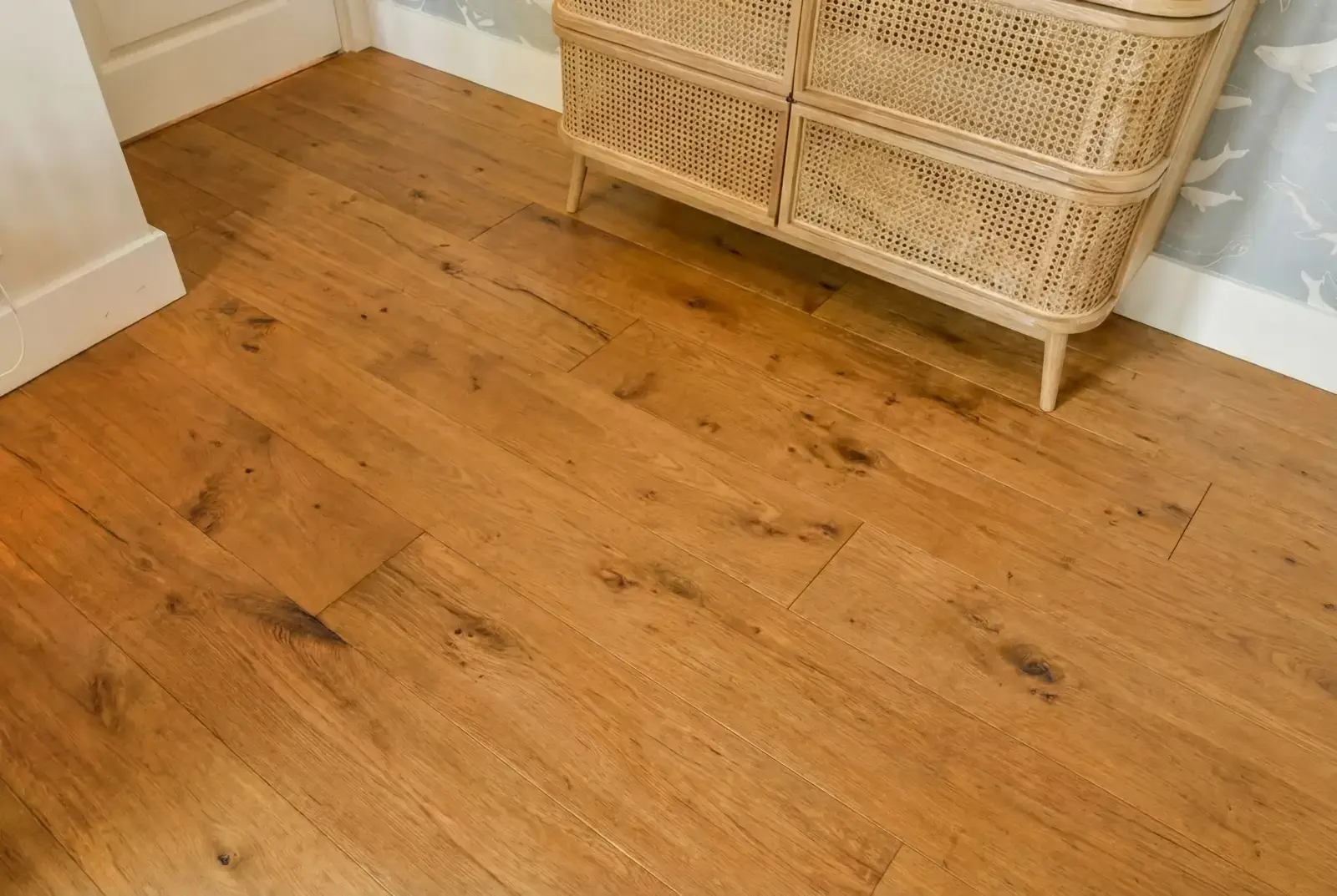 Lamelparket eiken plank - Groenland Oude Schoolvloer English Color