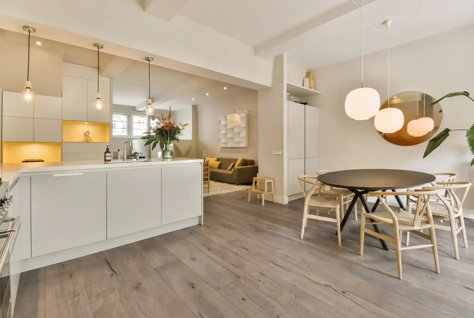 Lamelparket eiken plank - Groenland Oude Schoolvloer Greywash