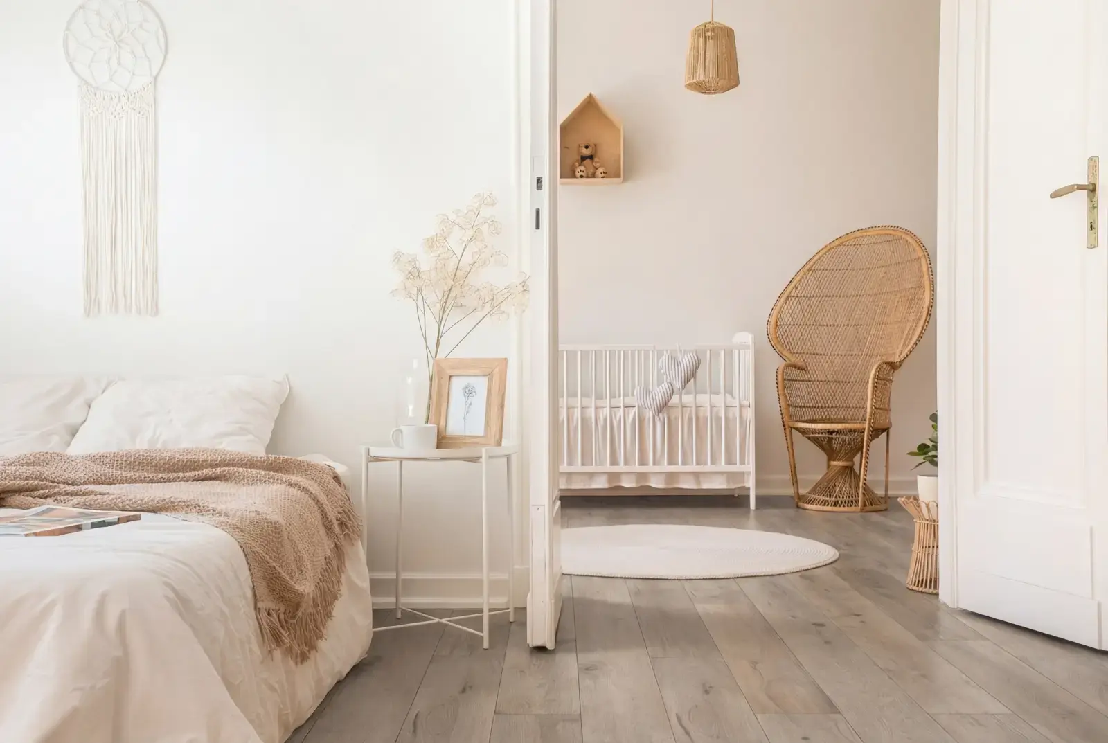 Lamelparket eiken plank - Groenland Oude Schoolvloer Greywash