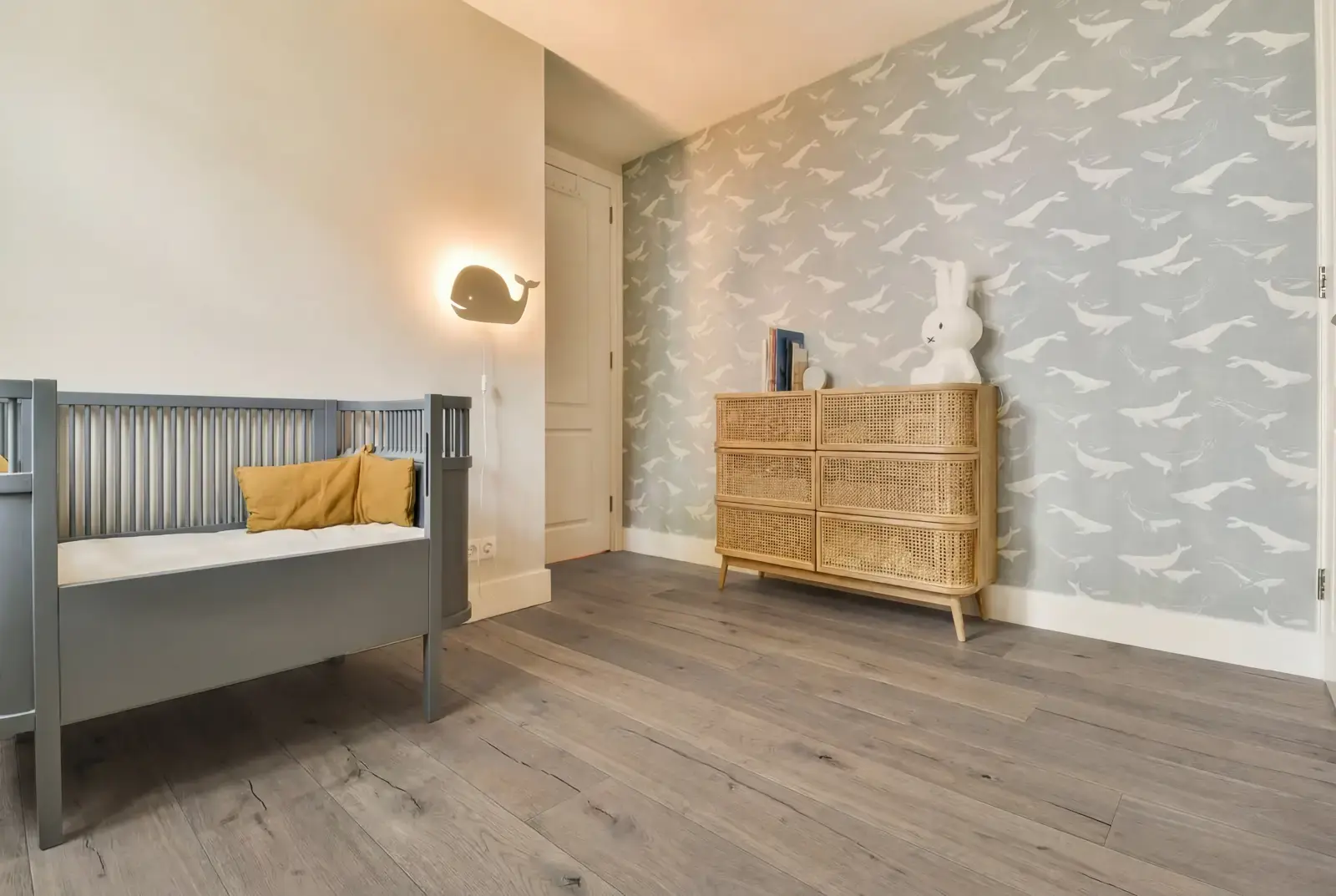 Lamelparket eiken plank - Groenland Oude Schoolvloer Greywash