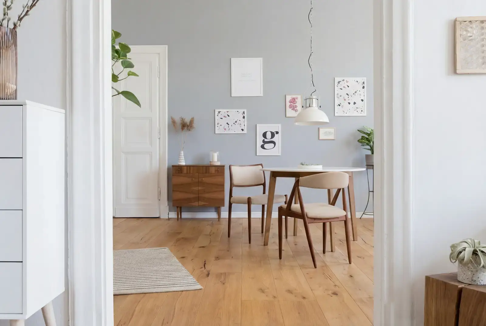 Lamelparket eiken plank - Groenland Oude Schoolvloer Naturel