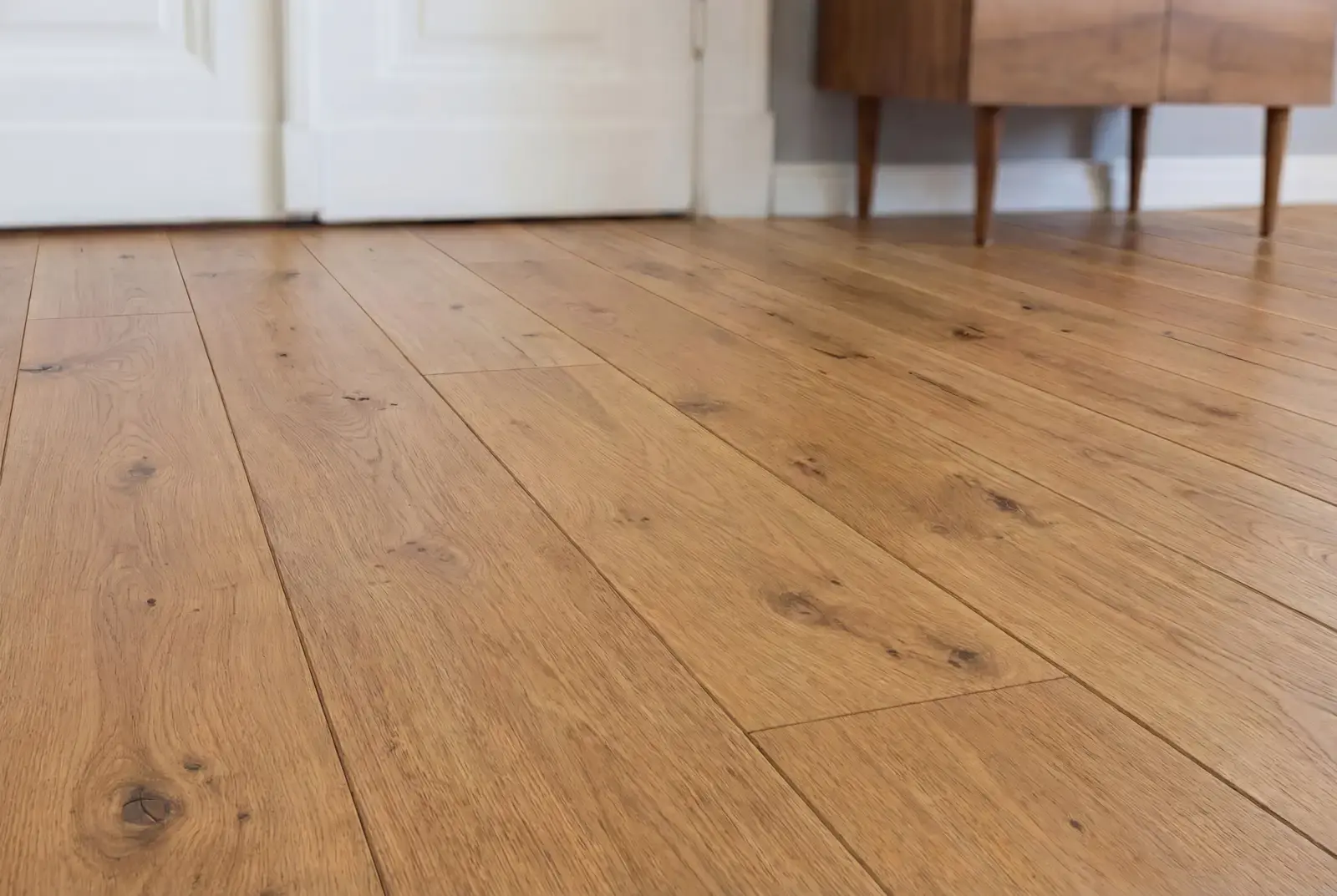 Lamelparket eiken plank - Groenland Oude Schoolvloer Naturel