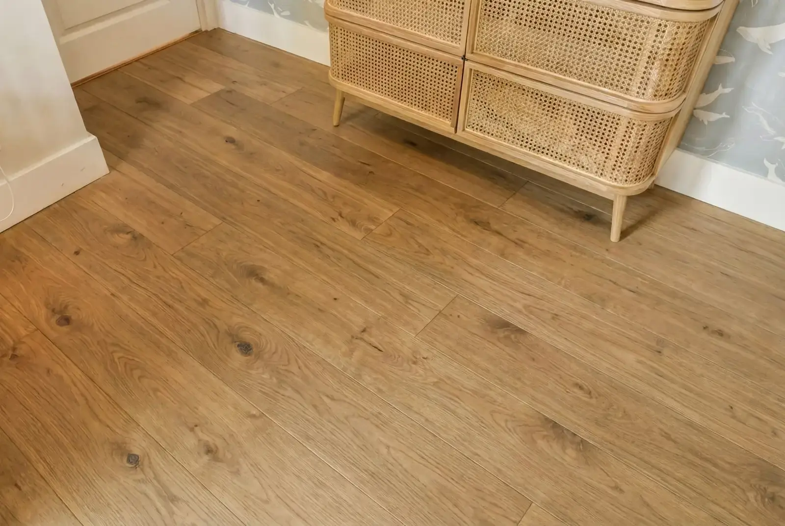 Lamelparket eiken plank - Groenland Oude Schoolvloer Smokey