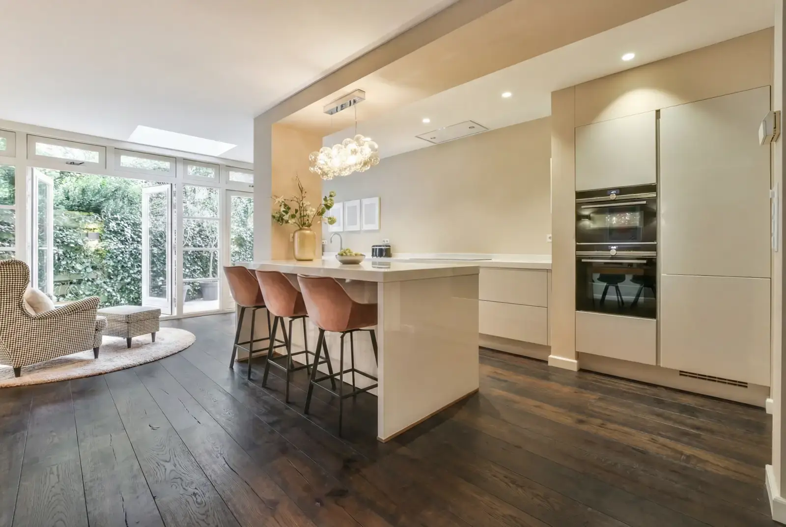 Lamelparket eiken plank - Groenland Oude Schoolvloer Zwart