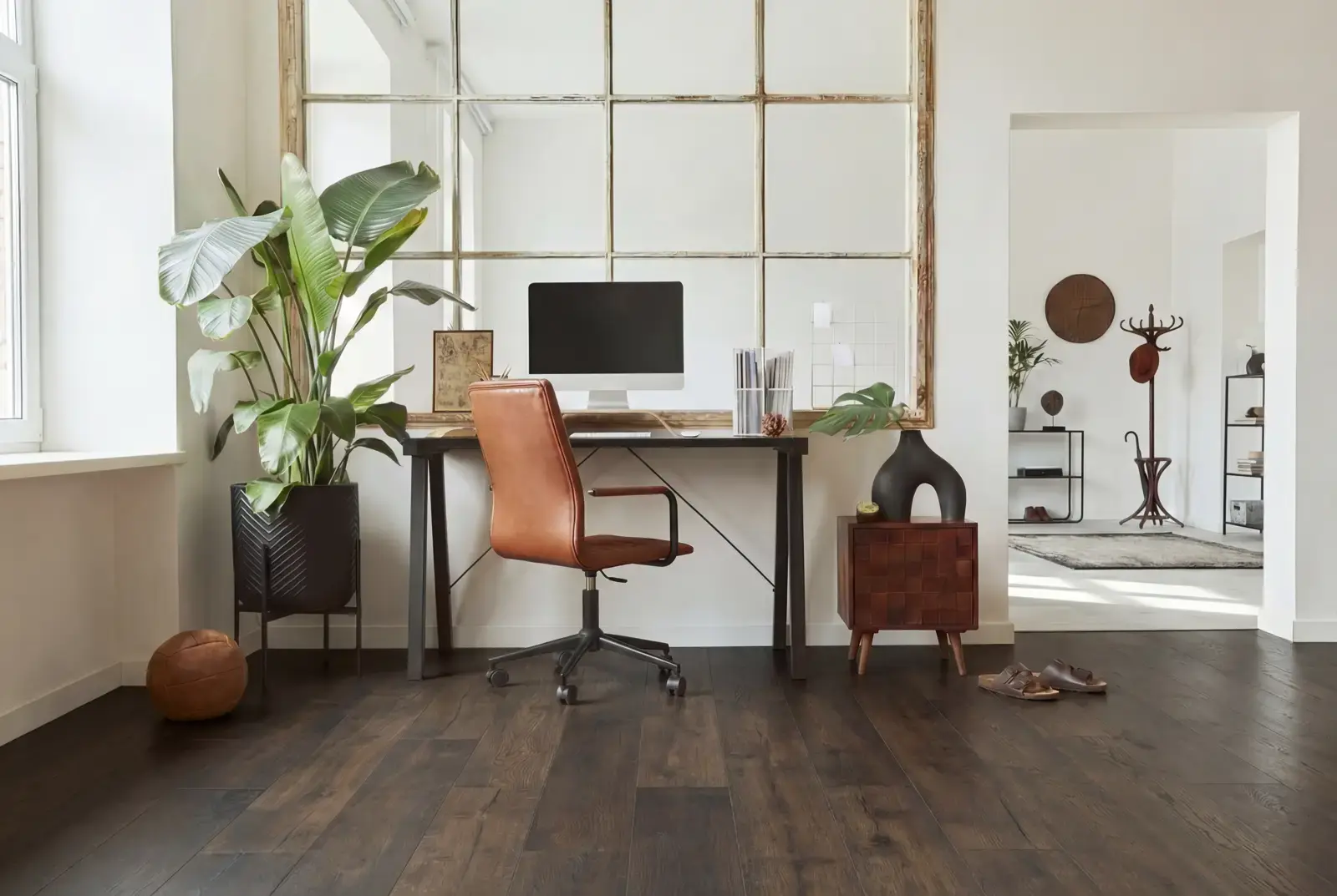 Lamelparket eiken plank - Groenland Oude Schoolvloer Zwart