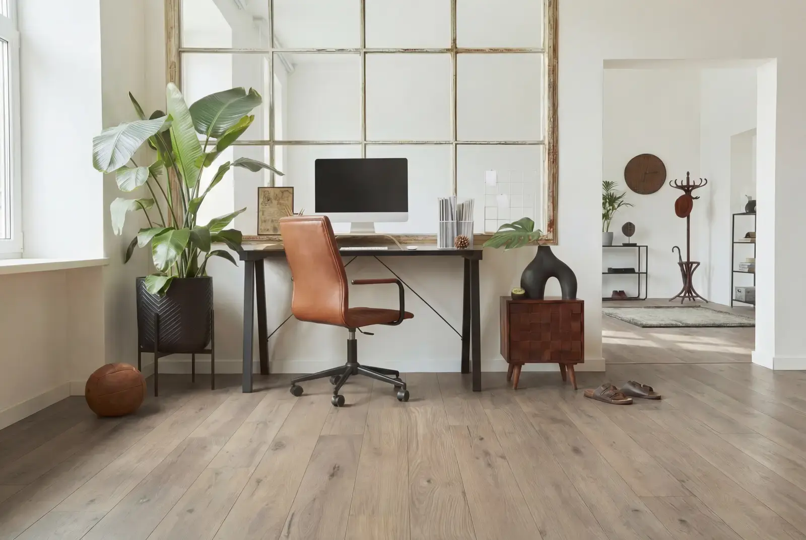 Lamelparket eiken plank - rustiek Sonorawoestijn Greywash