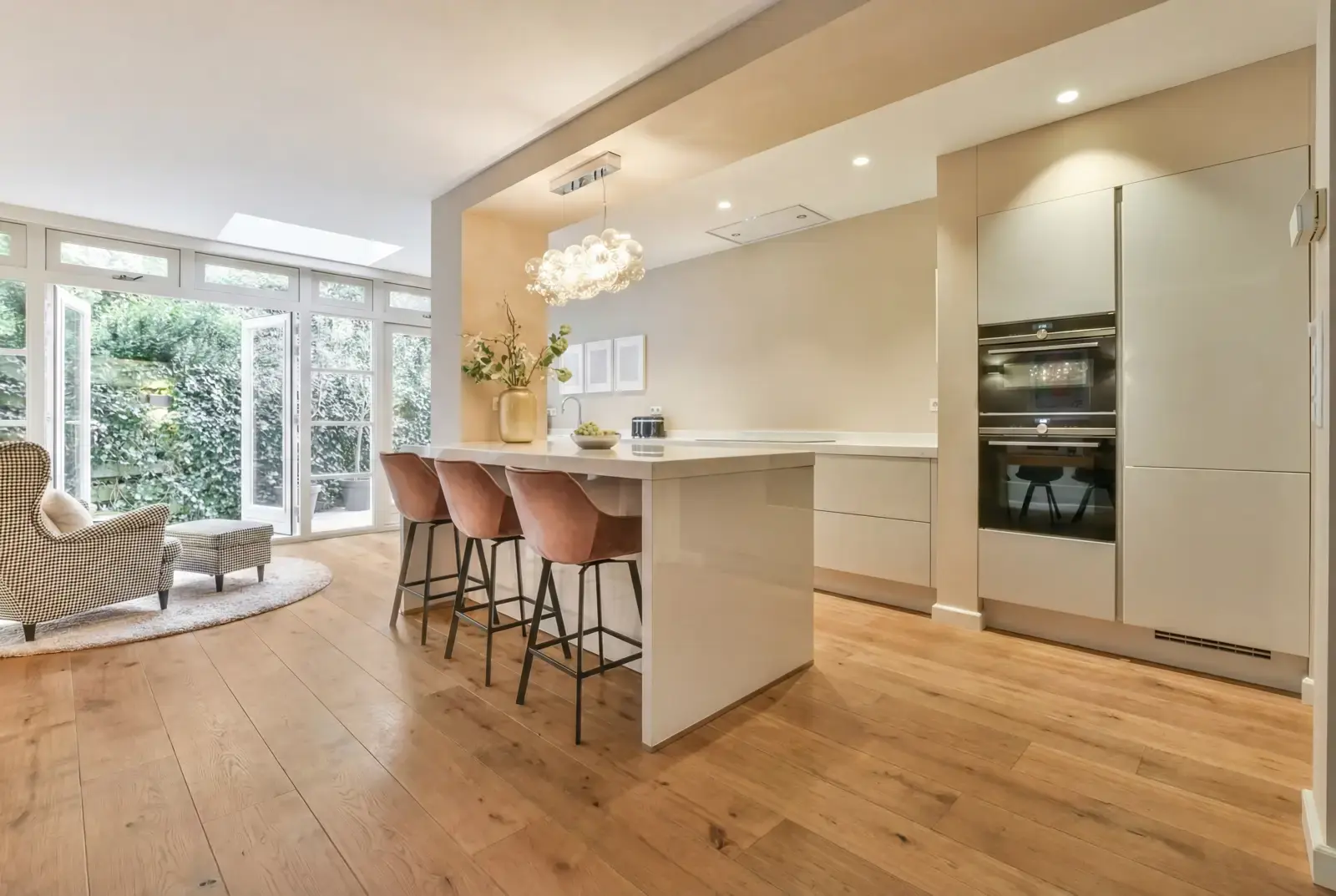 Lamelparket eiken plank - rustiek Sonorawoestijn Midden Bruin