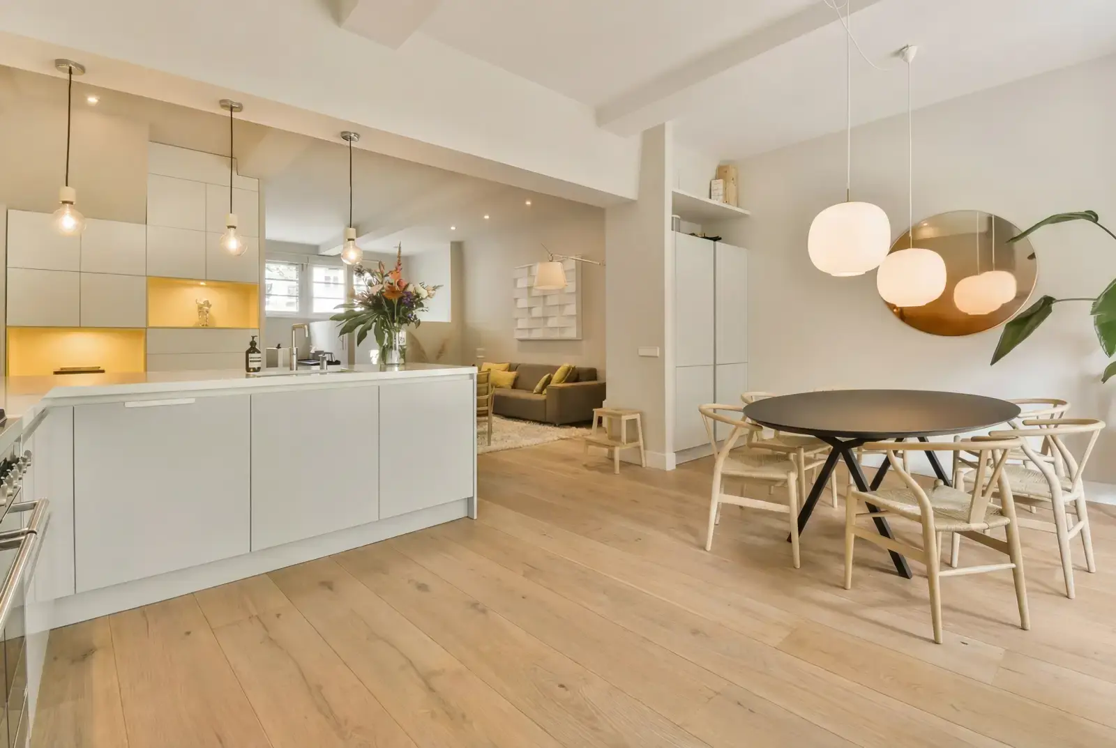 Lamelparket eiken plank - rustiek Sonorawoestijn Weissgrund